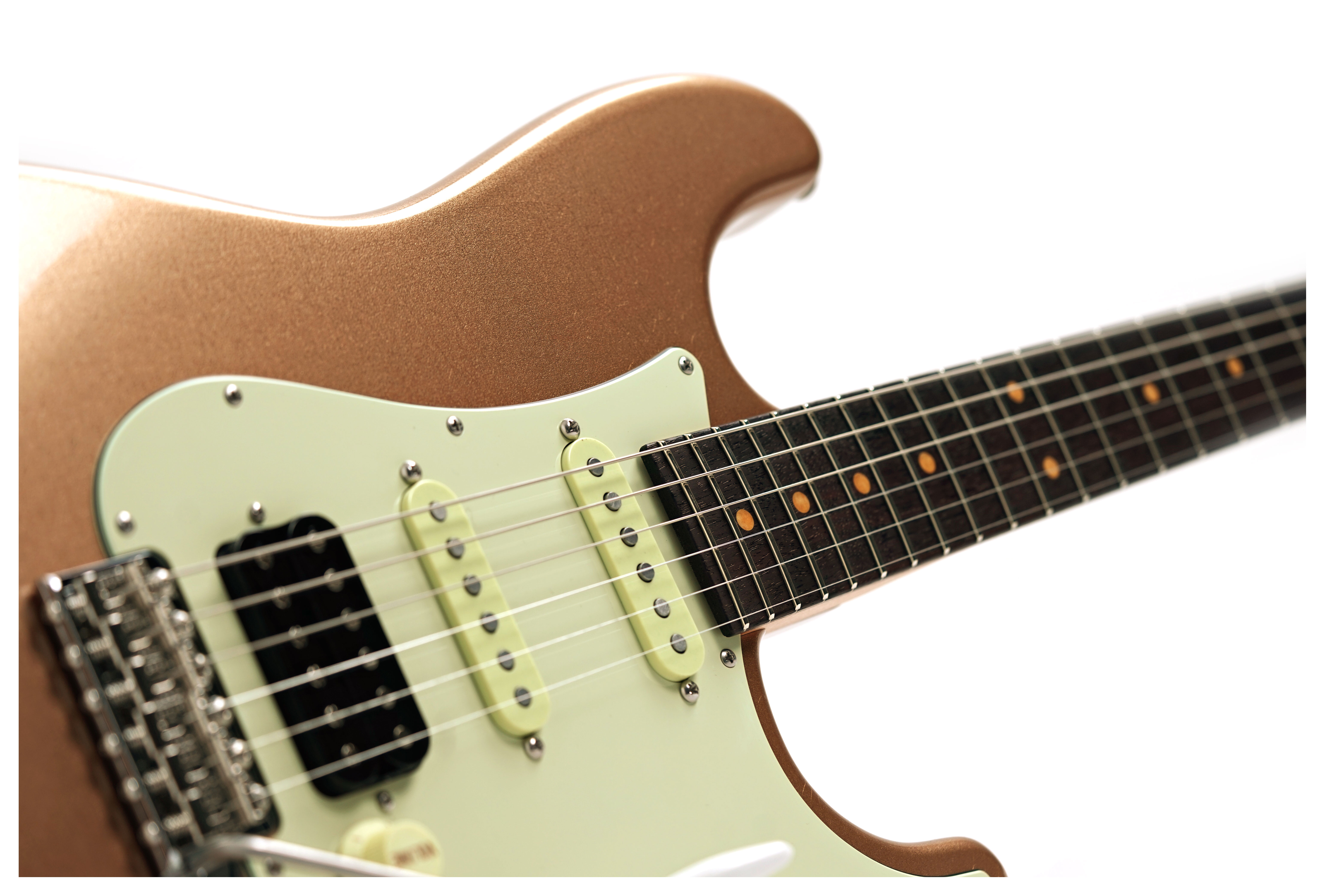 Suhr Classic S Vintage Limited Edition HSS Firemist Gold Rosewood Fingerboard #93491