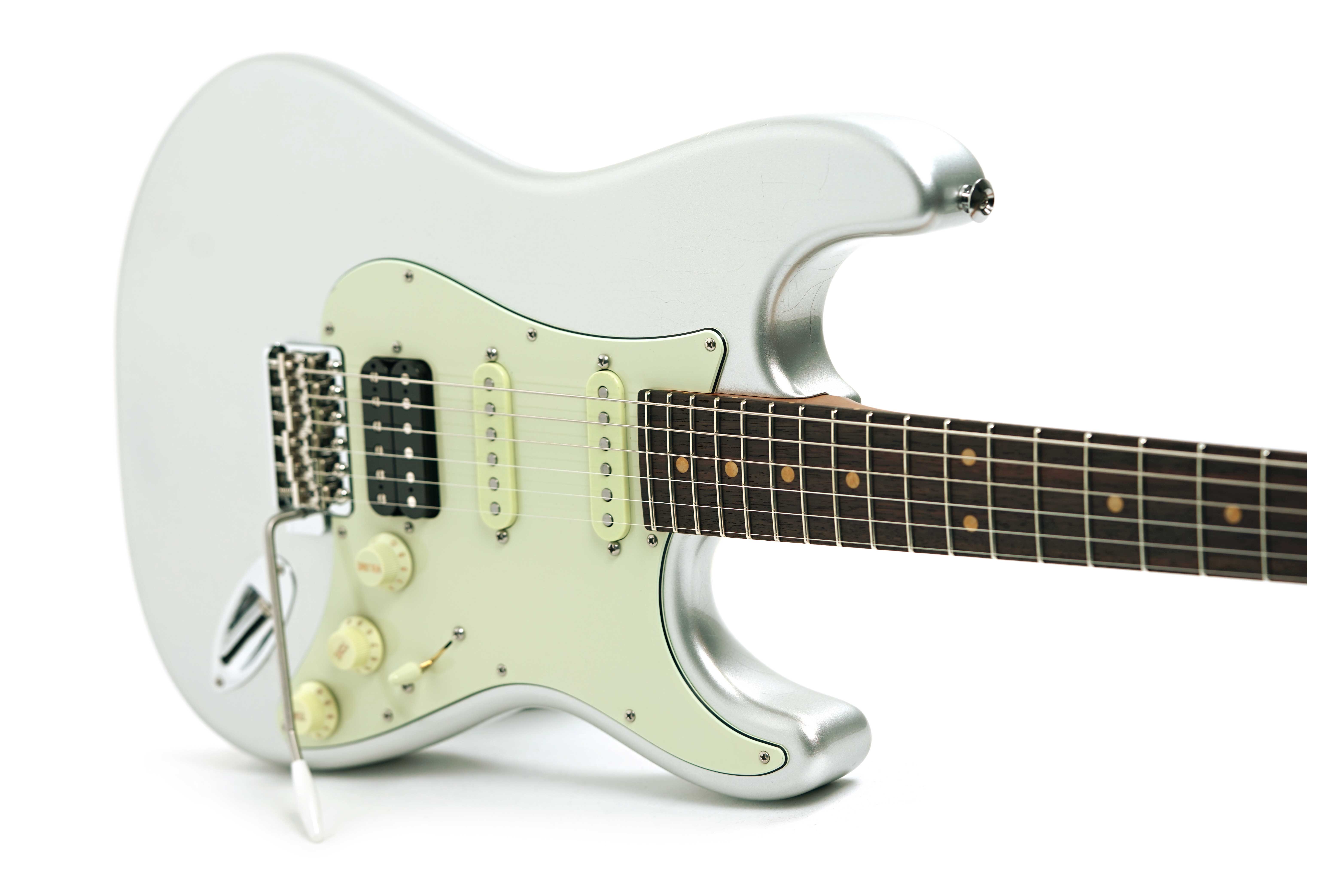 Suhr Classic S Vintage Limited Edition HSS Firemist Silver Rosewood Fingerboard #88544