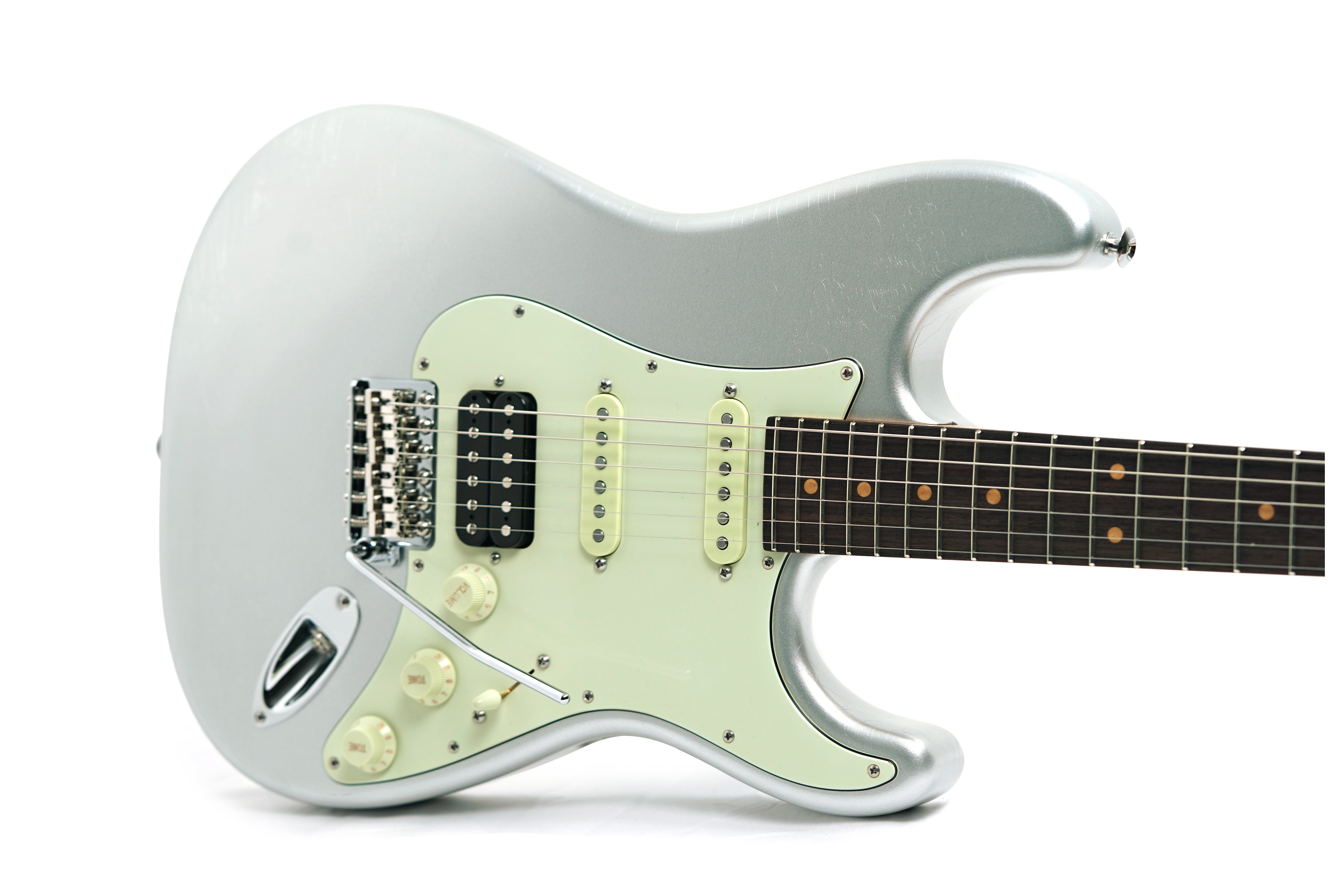 Suhr Classic S Vintage LE HSS Firemist Silver Rosewood Fingerboard #88557