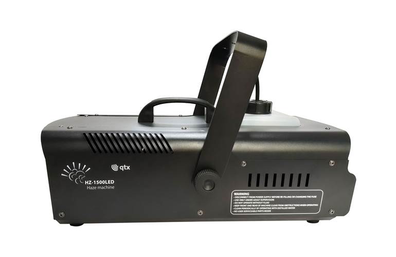 QTX HZ-1500LED: LED Fog Machine 1500W QTX HZ-1500LED: LED Fog Machine 1500W