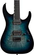 ESP E-II M-II Mercury Blue Burst