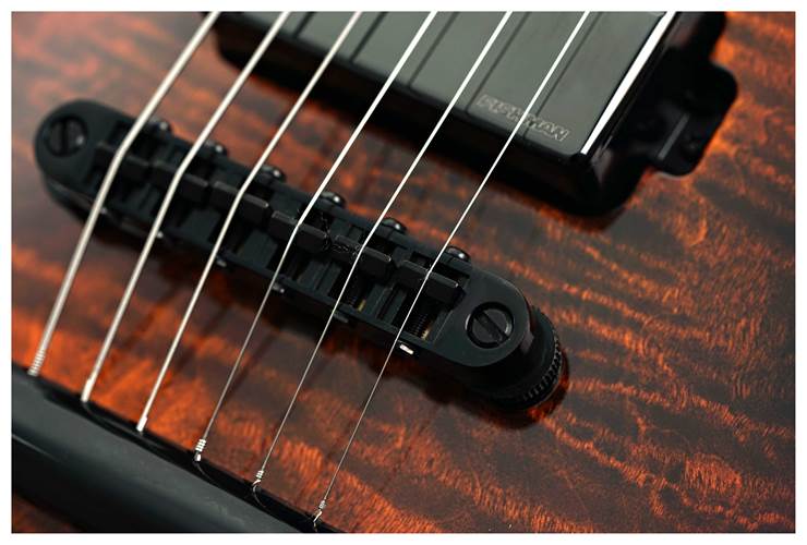 ESP E-II Eclipse Tiger Eye Sunburst Quilted Maple Top #ES4173243 ESP E-II Eclipse Tiger Eye Sunburst Quilted Maple Top #ES4173243