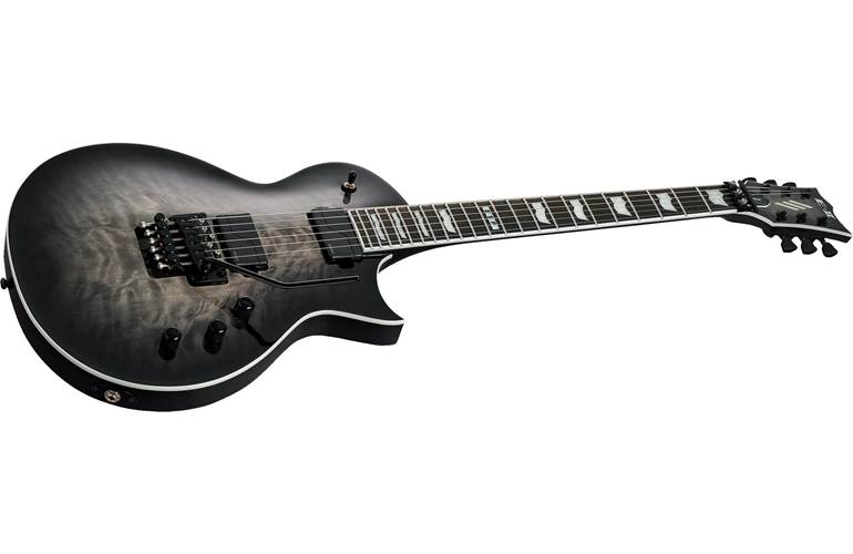 ESP E-II Eclipse-FR Charcoal Burst FR Quilted Maple ESP E-II Eclipse-FR Charcoal Burst FR Quilted Maple