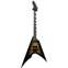 ESP E-II Arrow Nebula Black Burst Burled Maple (Nearly New) #es3124243 Front View