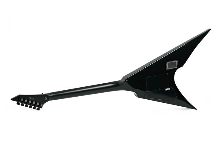 ESP E-II Arrow Nebula Black Burst Burled Maple (Nearly New) #es3124243 ESP E-II Arrow Nebula Black Burst Burled Maple (Nearly New) #es3124243