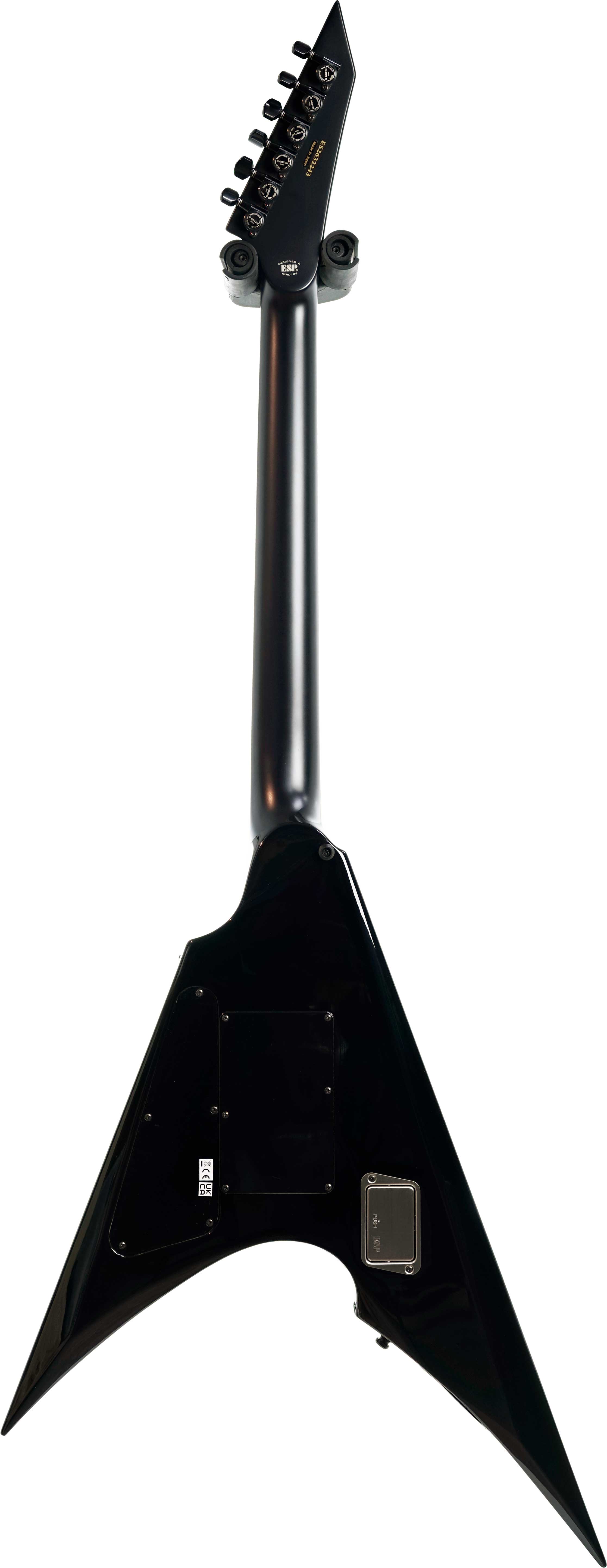 ESP E-II Arrow Nebula Black Burst Burled Maple (Nearly New) #ES2632243