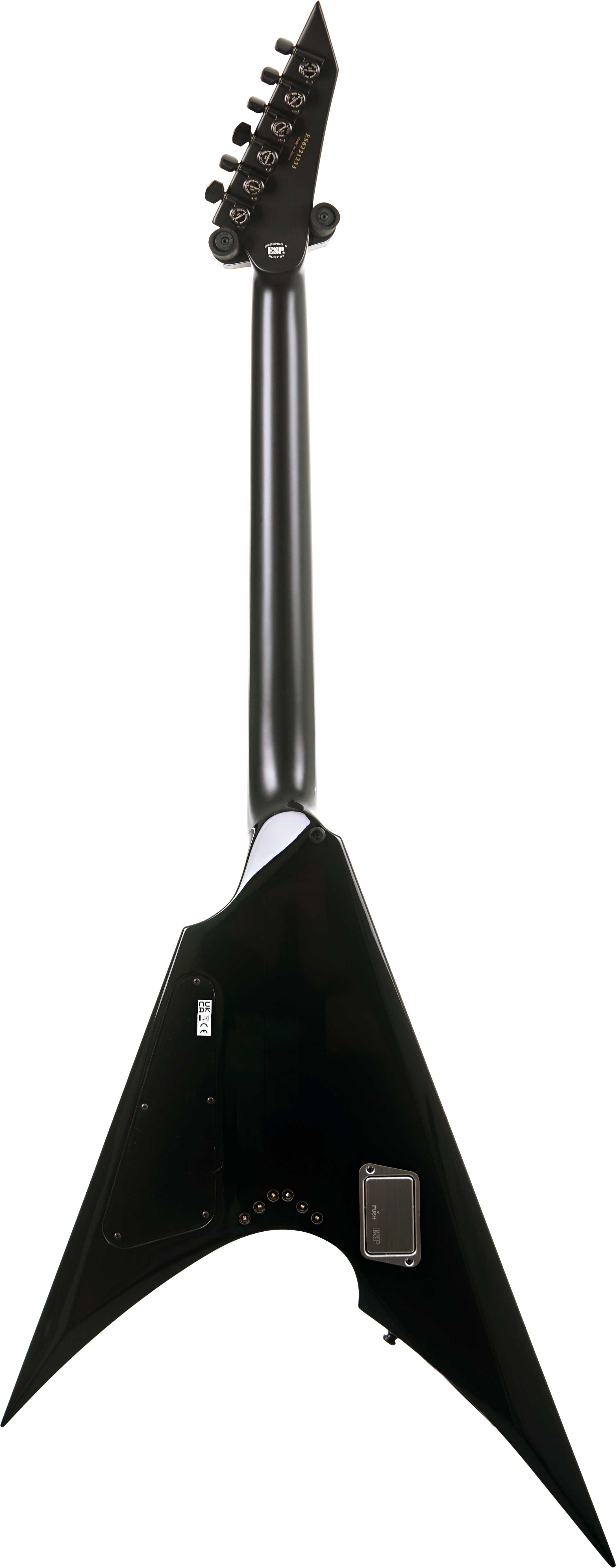 ESP E-II Arrow NT Nebula Black Burst Non-Trem Burled Maple (Nearly New) #ES6221233