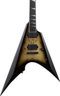 ESP E-II Arrow NT Nebula Black Burst Burled Maple