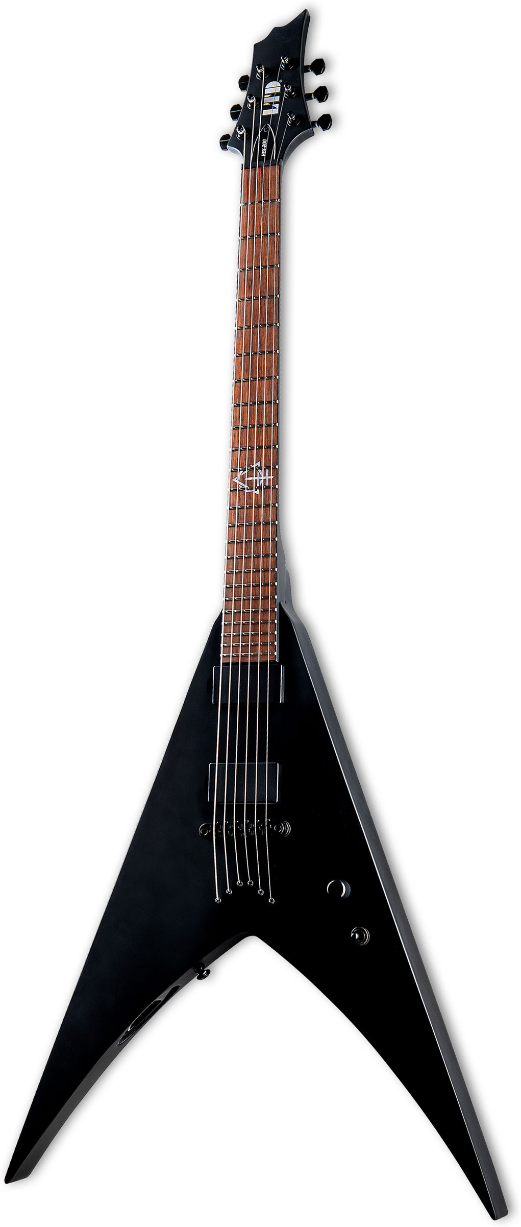 ESP LTD HEX-200 Nergal Signature Black Satin | guitarguitar