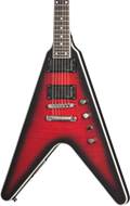 Epiphone Dave Mustaine Prophecy Flying V Figured Aged Dark Red Burst