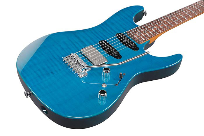 Ibanez MMN1 Martin Miller Transparent Aqua Blue