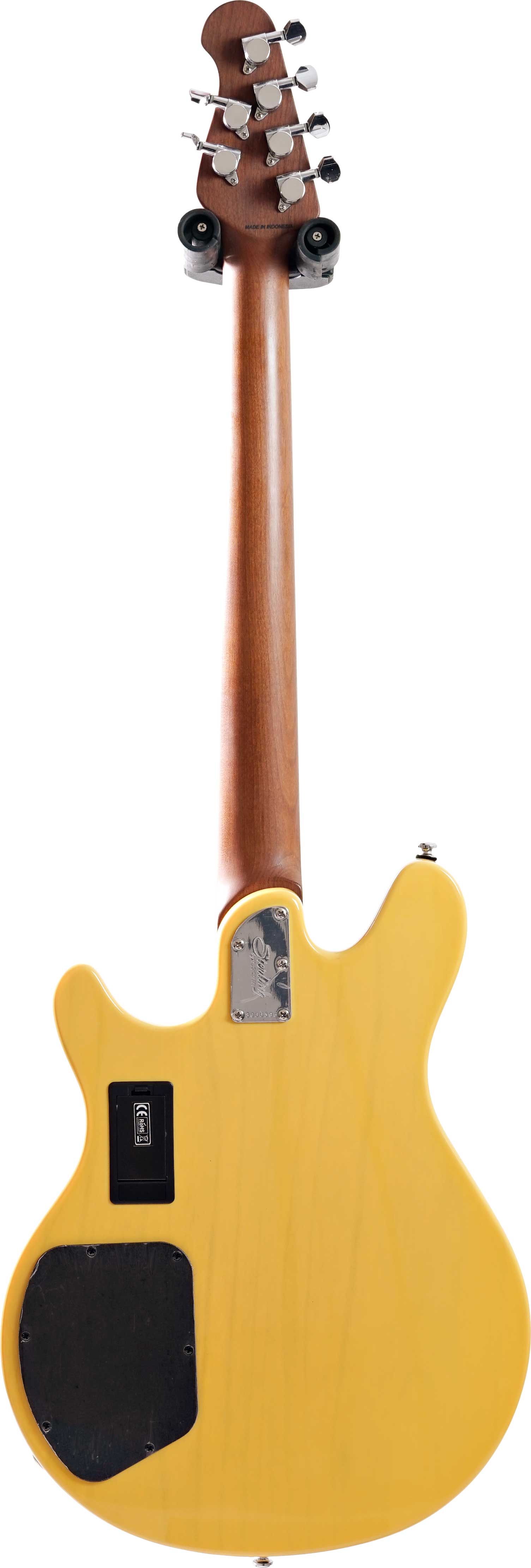 Music Man Sterling Valentine Chambered Bigsby Butterscotch (Ex-Demo) #SG66395