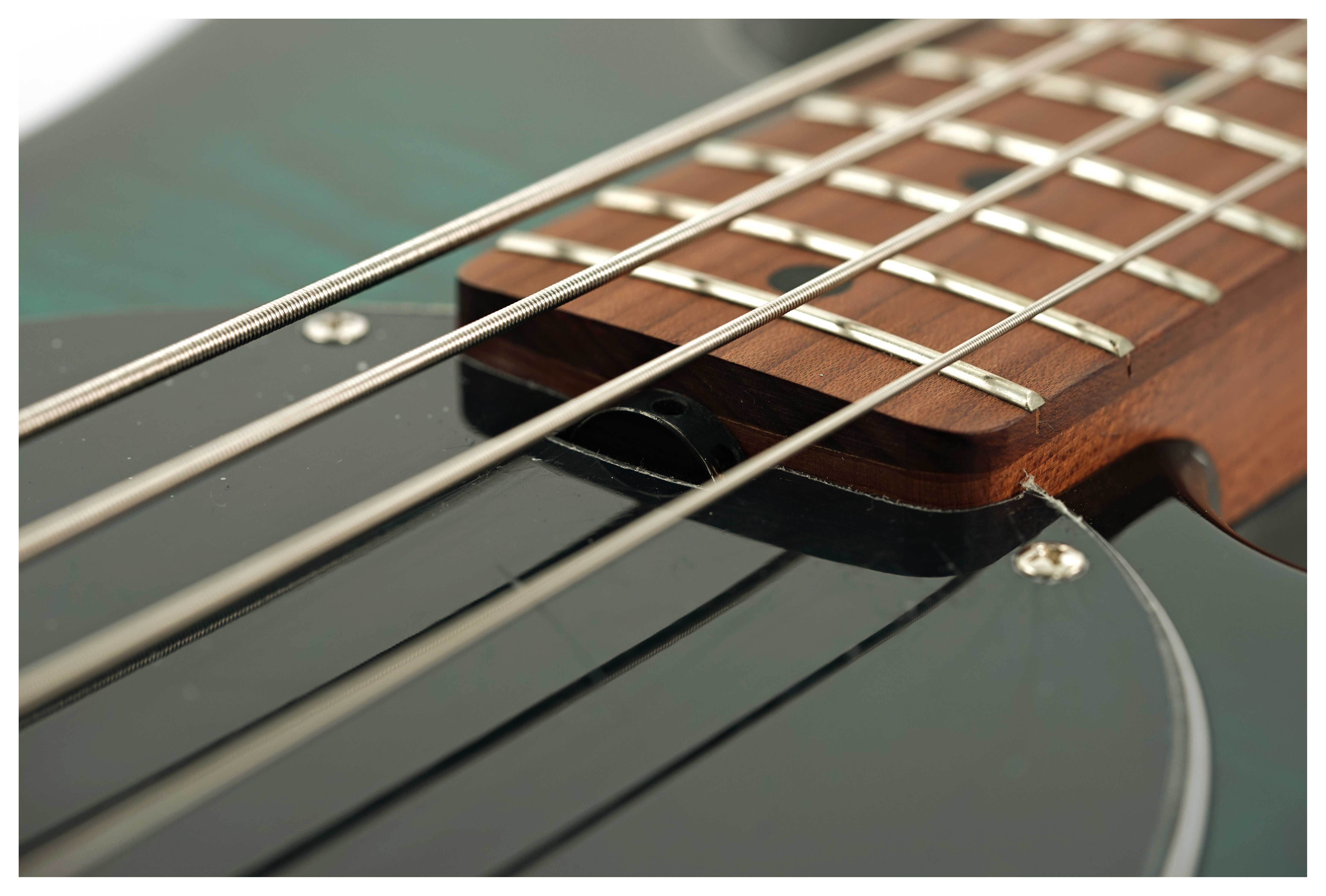 Music Man Sterling Stingray Ray34 Maple Fingerboard Flame Maple Teal