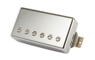 Gibson Burstbucker Type 1 Double Black Nickel cover 2-conductor Unpotted 7.8k Alnico 2 Humbucker
