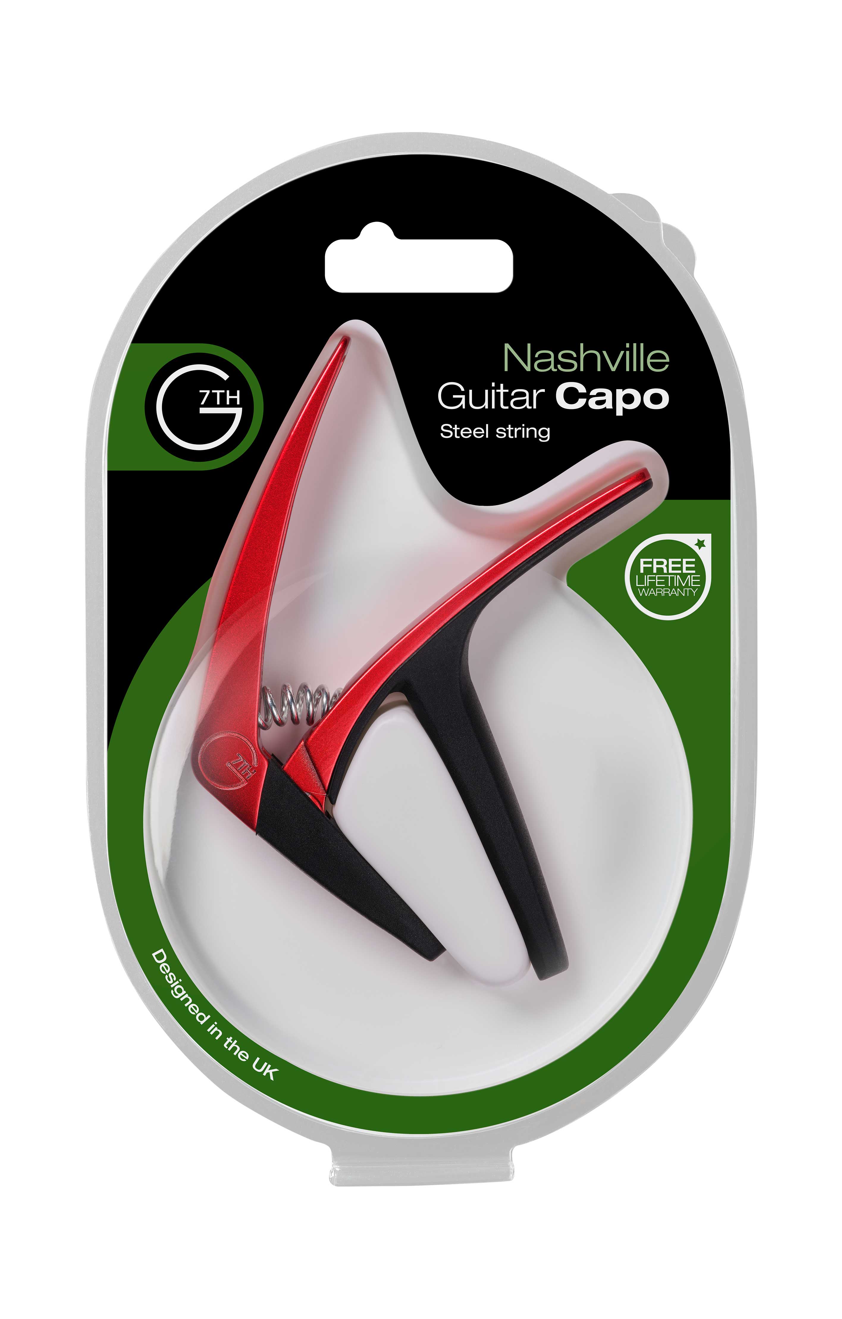 G7TH Nashville Acoustic Capo Red