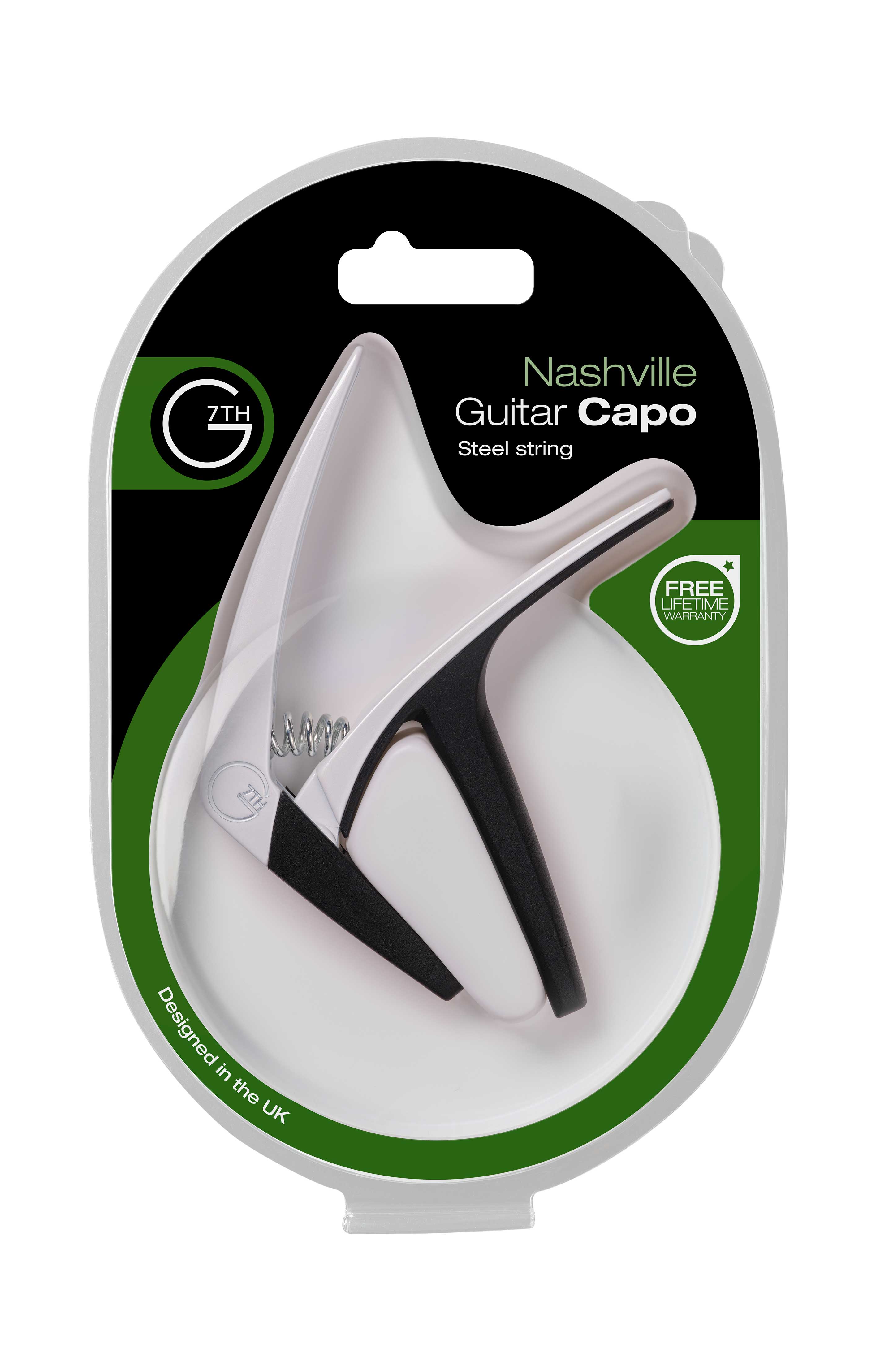 G7TH Nashville Acoustic Capo White