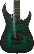ESP E-II Horizon FR-7 Black Turquoise Burst (Nearly New) #es2292223