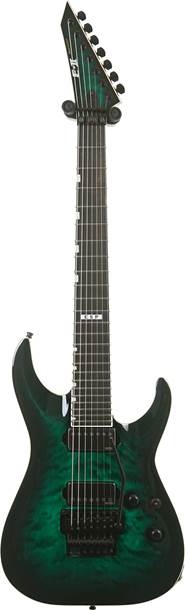 ESP E-II Horizon FR-7 Black Turquoise Burst (Nearly New) #es2292223