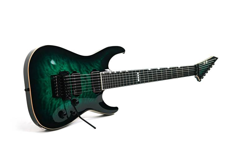 ESP E-II Horizon FR-7 Black Turquoise Burst (Nearly New) #es2292223 ESP E-II Horizon FR-7 Black Turquoise Burst (Nearly New) #es2292223