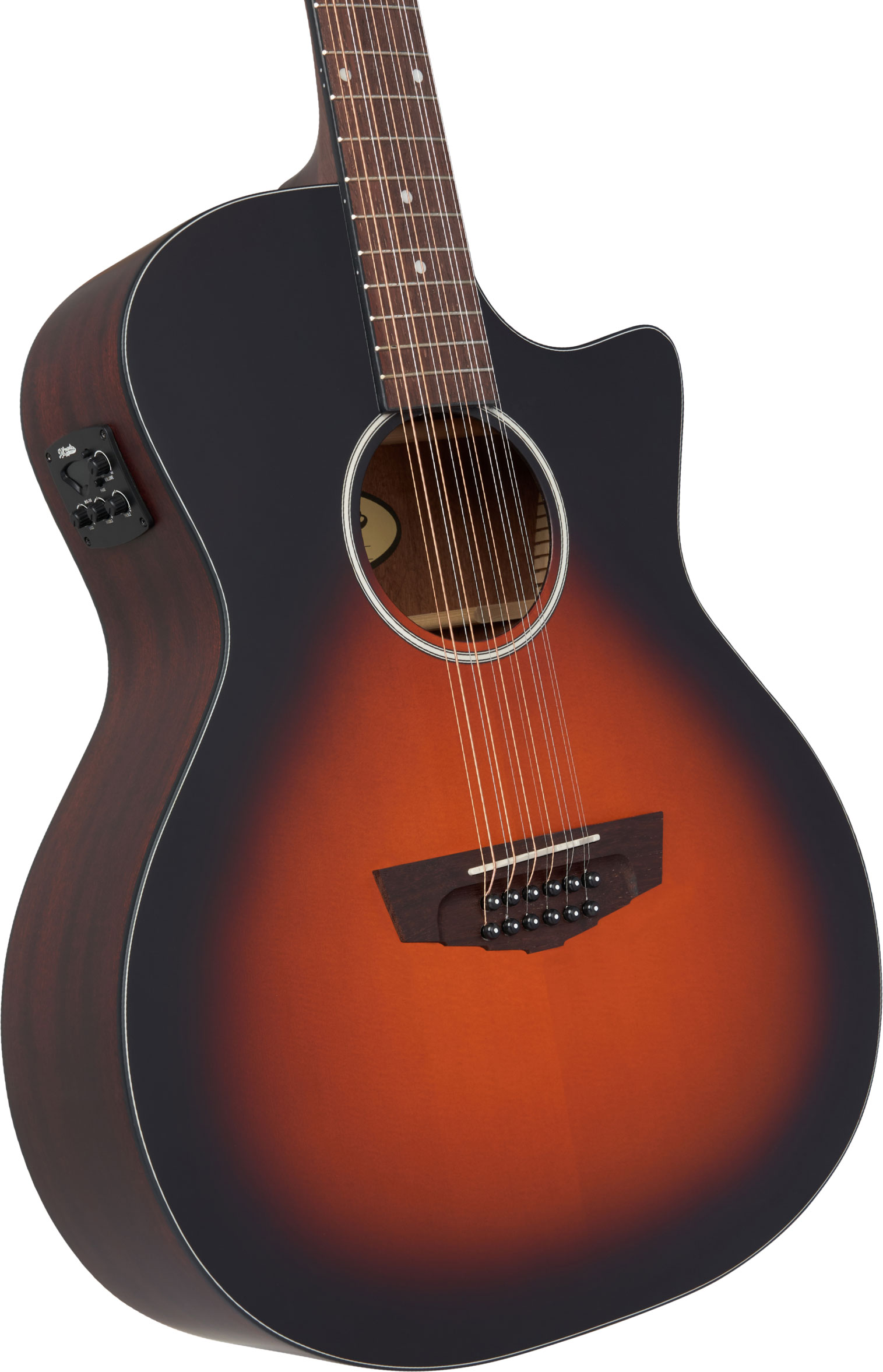 D Angelico Premier Fulton LS 12 String Satin Vintage Sunburst