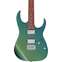 Ibanez GRG12SP Green Yellow Chameleon Front View