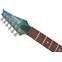 Ibanez GRG12SP Green Yellow Chameleon Front View