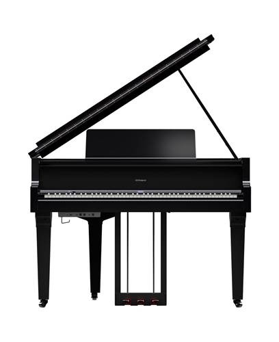 Roland GP-9-PE Polished Ebony Luxury Grand with Piano Concert Technology Roland GP-9-PE Polished Ebony Luxury Grand with Piano Concert Technology