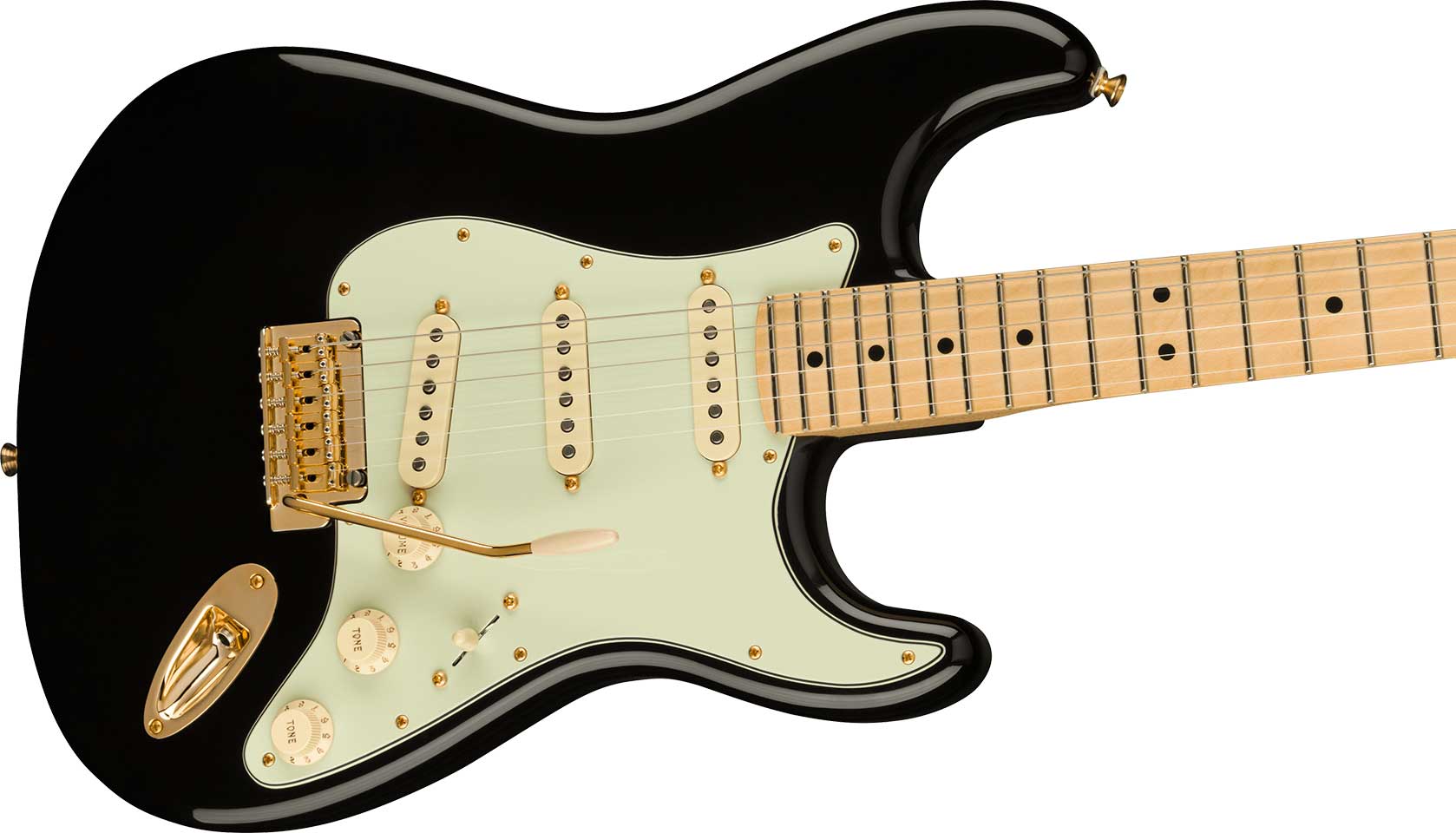 Fender Player Stratocaster Black with Gold Hardware