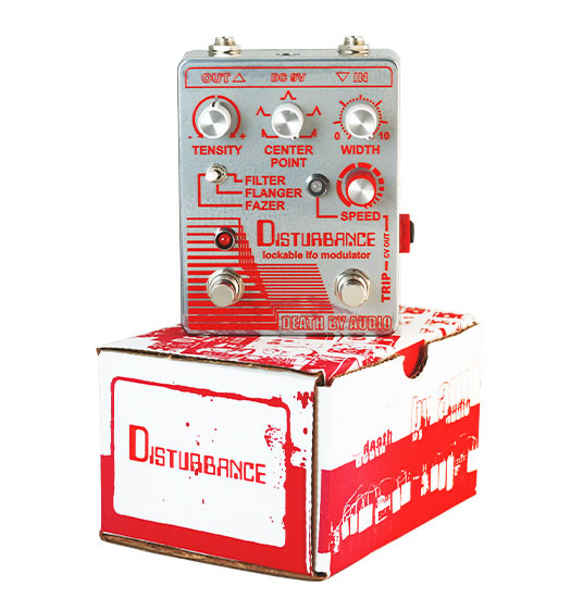 Death By Audio DISTURBANCE Lockable LFO Filter/Flanger/Phaser Modulator