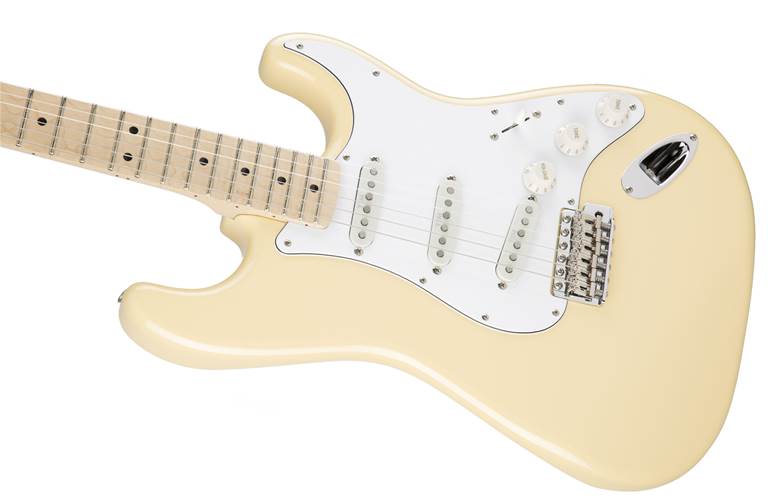 Fender Made in Japan Artist Yngwie Malmsteen Stratocaster Scalloped Maple Fingerboard Vintage White Fender Made in Japan Artist Yngwie Malmsteen Stratocaster Scalloped Maple Fingerboard Vintage White