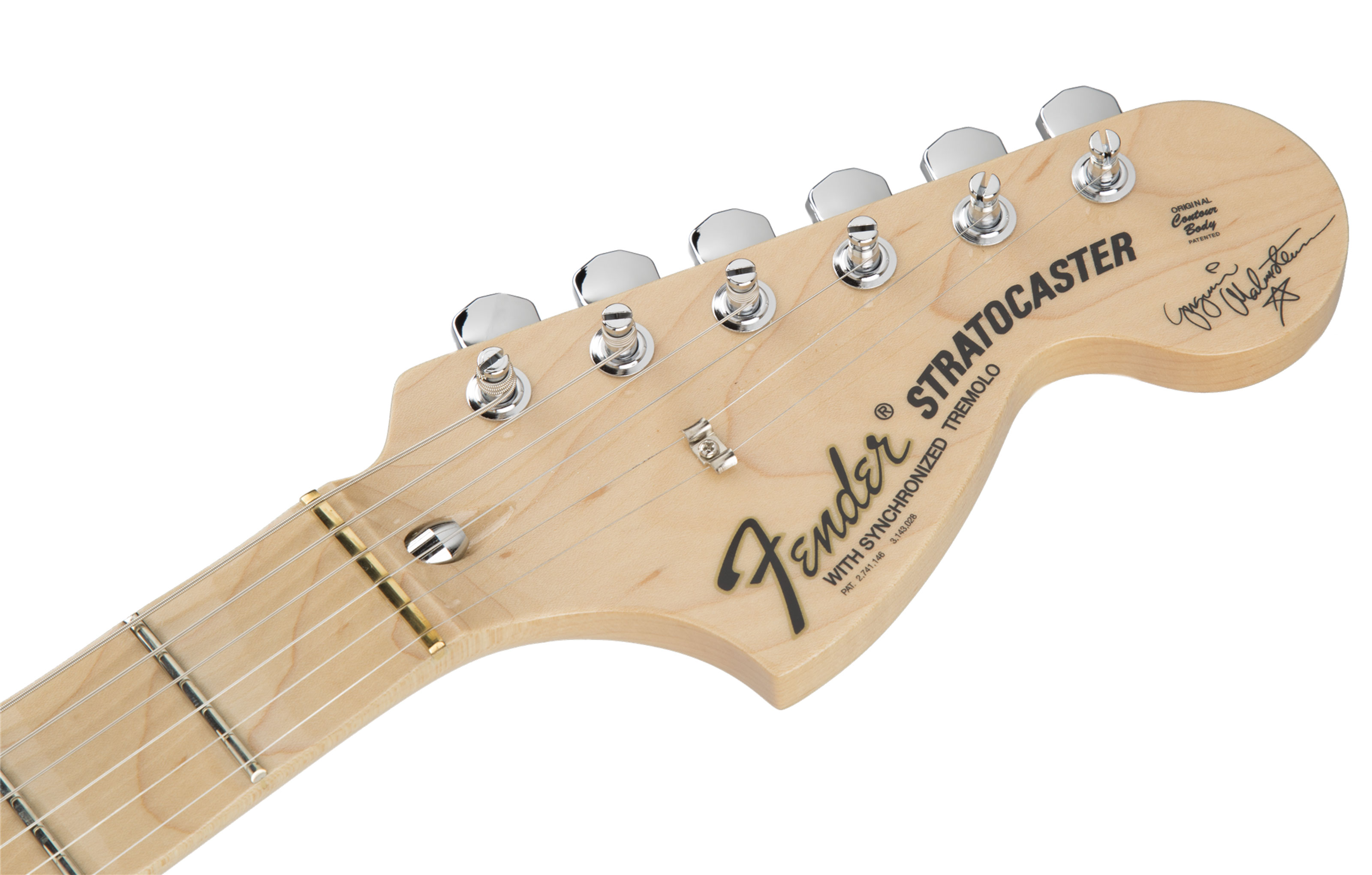 Fender Japan Artist Yngwie Malmsteen Stratocaster Scalloped Maple
