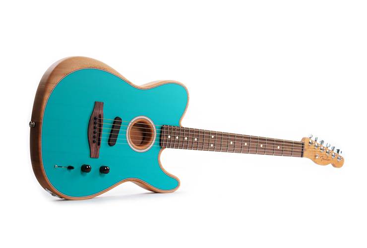 Fender Limited Edition Acoustasonic Player Telecaster Miami Blue Fender Limited Edition Acoustasonic Player Telecaster Miami Blue