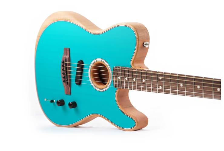Fender Limited Edition Acoustasonic Player Telecaster Miami Blue Fender Limited Edition Acoustasonic Player Telecaster Miami Blue