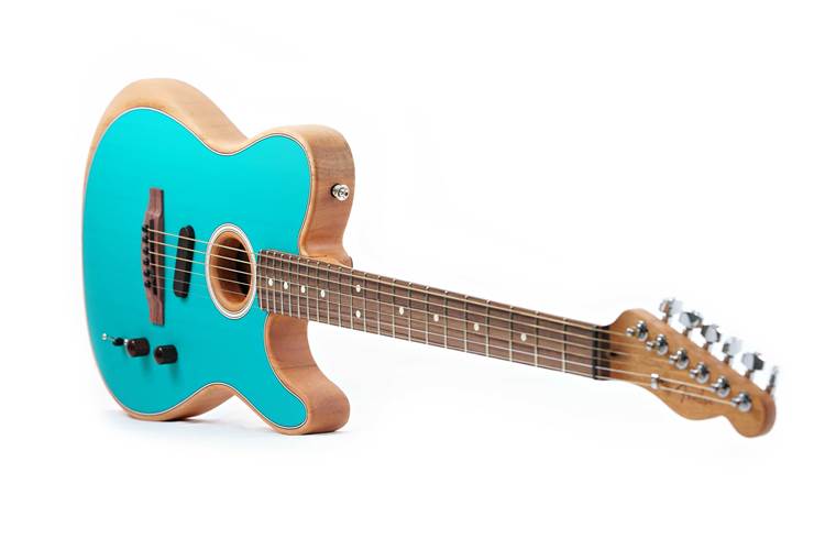 Fender Limited Edition Acoustasonic Player Telecaster Miami Blue Fender Limited Edition Acoustasonic Player Telecaster Miami Blue