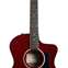 Taylor 224ce Deluxe Limited Edition Trans Red Grand Auditorium #2204063366 