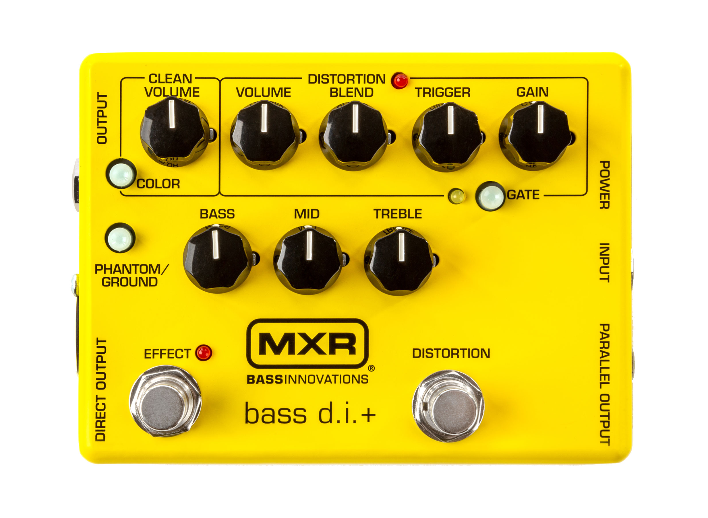 MXR M80 Bass DI+ Distortion Special Edition Yellow | guitarguitar