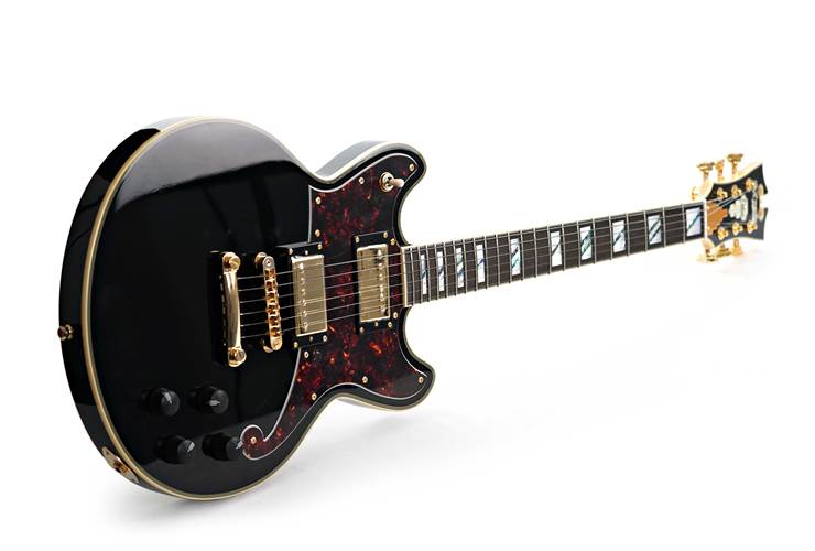 D'Angelico Deluxe Brighton Black (Ex-Demo) #W2202453 D'Angelico Deluxe Brighton Black (Ex-Demo) #W2202453