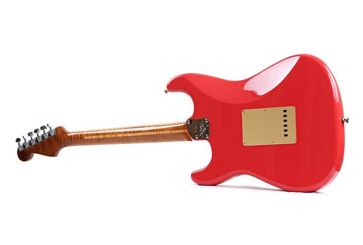 Fender Custom Shop American Custom Stratocaster Faded Fiesta Red Roasted Maple Fingerboard guitarguitar Spec #XN17225 Fender Custom Shop American Custom Stratocaster Faded Fiesta Red Roasted Maple Fingerboard guitarguitar Spec #XN17225