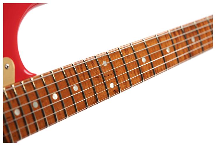 Fender Custom Shop American Custom Stratocaster Faded Fiesta Red Roasted Maple Fingerboard guitarguitar Spec #XN17225 Fender Custom Shop American Custom Stratocaster Faded Fiesta Red Roasted Maple Fingerboard guitarguitar Spec #XN17225