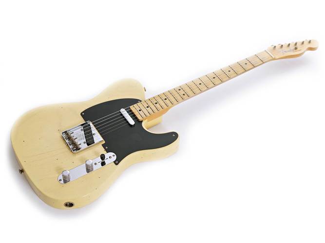 Fender Custom Shop 1950 Double Esquire Journeyman Relic Faded Nocaster Blonde #R138580 Fender Custom Shop 1950 Double Esquire Journeyman Relic Faded Nocaster Blonde #R138580