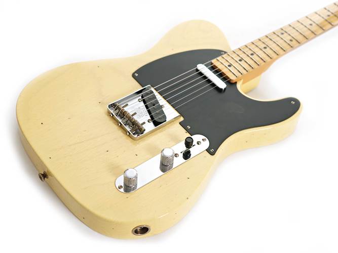 Fender Custom Shop 1950 Double Esquire Journeyman Relic Faded Nocaster Blonde #R138580 Fender Custom Shop 1950 Double Esquire Journeyman Relic Faded Nocaster Blonde #R138580