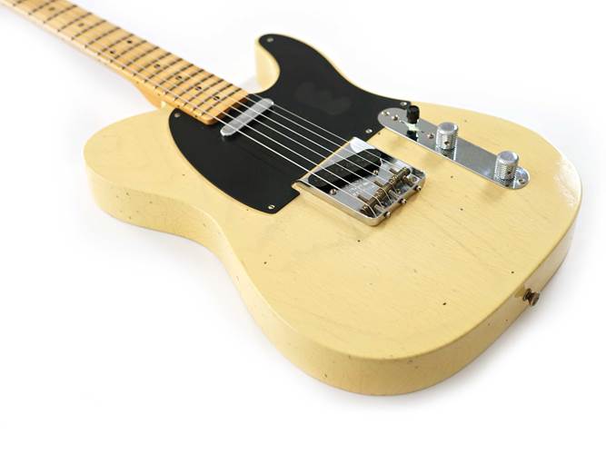Fender Custom Shop 1950 Double Esquire Journeyman Relic Faded Nocaster Blonde #R138580 Fender Custom Shop 1950 Double Esquire Journeyman Relic Faded Nocaster Blonde #R138580