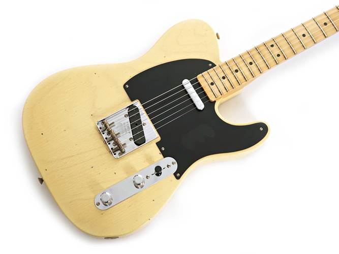 Fender Custom Shop 1950 Double Esquire Journeyman Relic Faded Nocaster Blonde #R138580 Fender Custom Shop 1950 Double Esquire Journeyman Relic Faded Nocaster Blonde #R138580