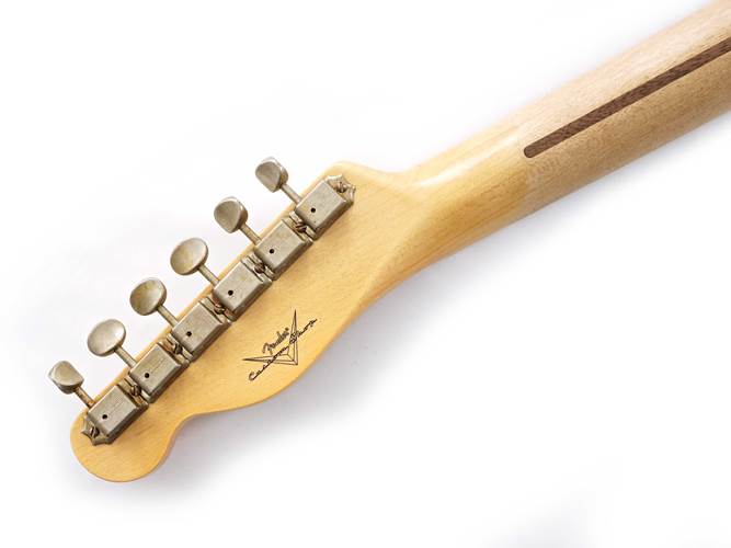 Fender Custom Shop 1950 Double Esquire Journeyman Relic Faded Nocaster Blonde #R138580 Fender Custom Shop 1950 Double Esquire Journeyman Relic Faded Nocaster Blonde #R138580