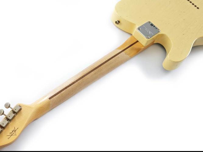 Fender Custom Shop 1950 Double Esquire Journeyman Relic Faded Nocaster Blonde #R138580 Fender Custom Shop 1950 Double Esquire Journeyman Relic Faded Nocaster Blonde #R138580