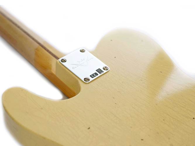Fender Custom Shop 1950 Double Esquire Journeyman Relic Faded Nocaster Blonde #R138580 Fender Custom Shop 1950 Double Esquire Journeyman Relic Faded Nocaster Blonde #R138580