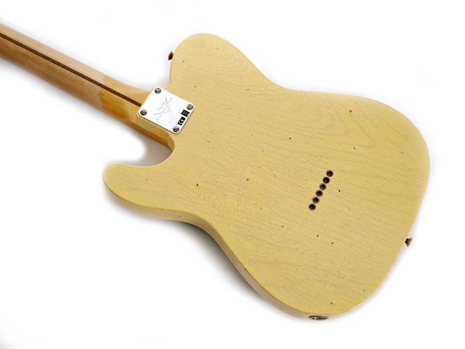 Fender Custom Shop 1950 Double Esquire Journeyman Relic Faded Nocaster Blonde #R138580 Fender Custom Shop 1950 Double Esquire Journeyman Relic Faded Nocaster Blonde #R138580