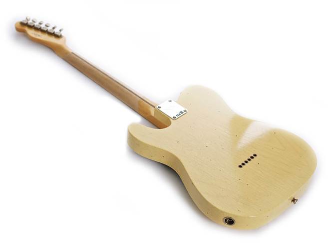 Fender Custom Shop 1950 Double Esquire Journeyman Relic Faded Nocaster Blonde #R138580 Fender Custom Shop 1950 Double Esquire Journeyman Relic Faded Nocaster Blonde #R138580