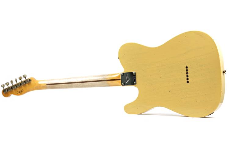 Fender Custom Shop 1950 Double Esquire Journeyman Relic Faded Nocaster Blonde guitarguitar spec #R126762 Fender Custom Shop 1950 Double Esquire Journeyman Relic Faded Nocaster Blonde guitarguitar spec #R126762