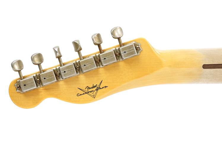 Fender Custom Shop 1950 Double Esquire Journeyman Relic Faded Nocaster Blonde guitarguitar spec #R126762 Fender Custom Shop 1950 Double Esquire Journeyman Relic Faded Nocaster Blonde guitarguitar spec #R126762